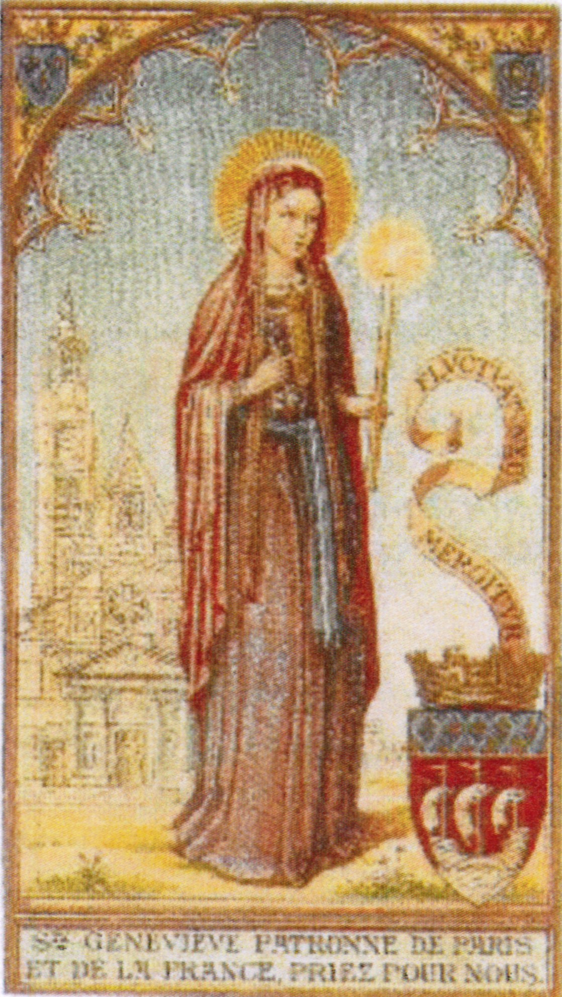 Priants Site de Sainte Genevieve de Paris